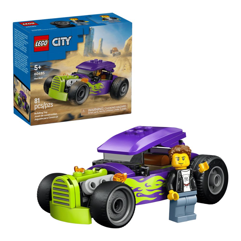 Lego Hot Rod 81 Pzs 5+