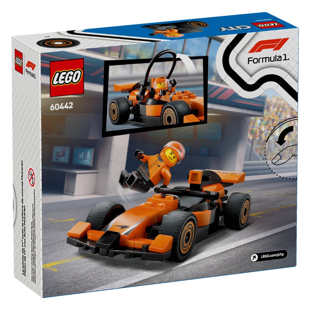 Lego City Formula1 McLaren Race Car 86 Pzs 6+