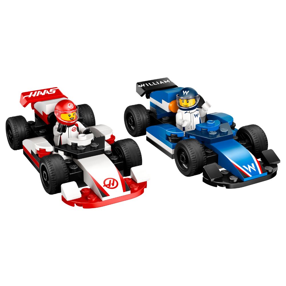 Lego City Formula 1 Williams Racing & Hass Race Cars 92 Pzs 4+