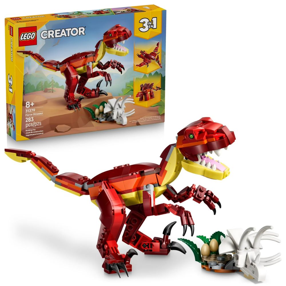 Lego Creator Fierce Dinosaur 283 Pzs 7+