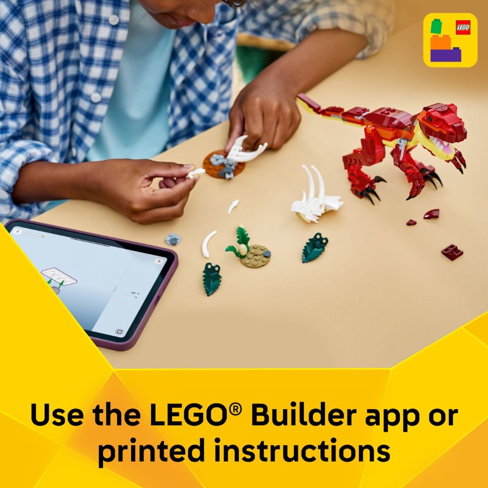 Lego Creator Fierce Dinosaur 283 Pzs 7+
