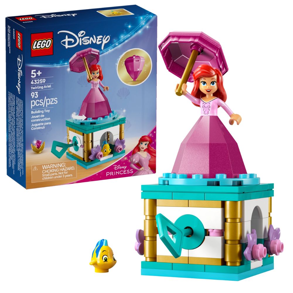 Lego Disney Princess Twirling Ariel 93 Pzs 5+