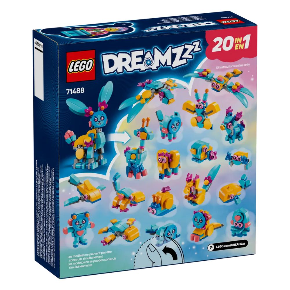 Lego Dreamz Bunchu's Creative Animal Adventures 143 PZs 7+
