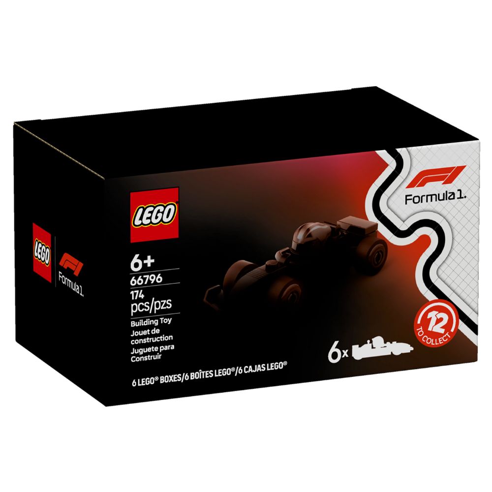 Lego Formula 1 Coleccionables Pack 6 174 Pzs 6+