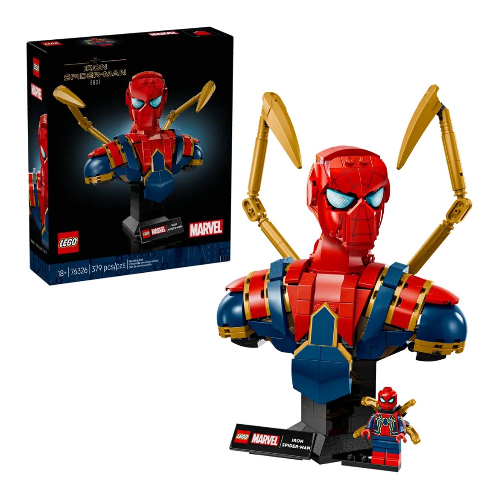 Lego Marvel Iron Spider-Man 379 Pzs 18+