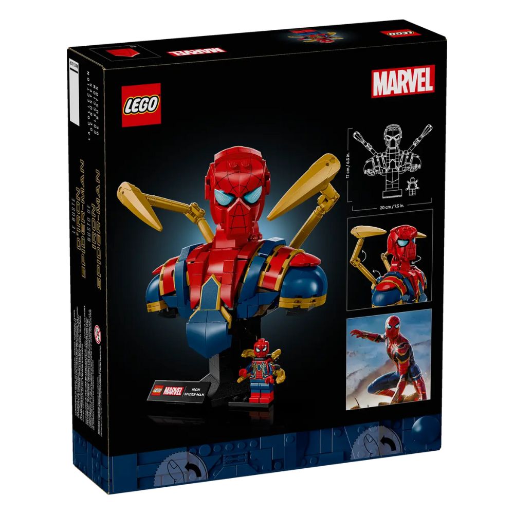 Lego Marvel Iron Spider-Man 379 Pzs 18+