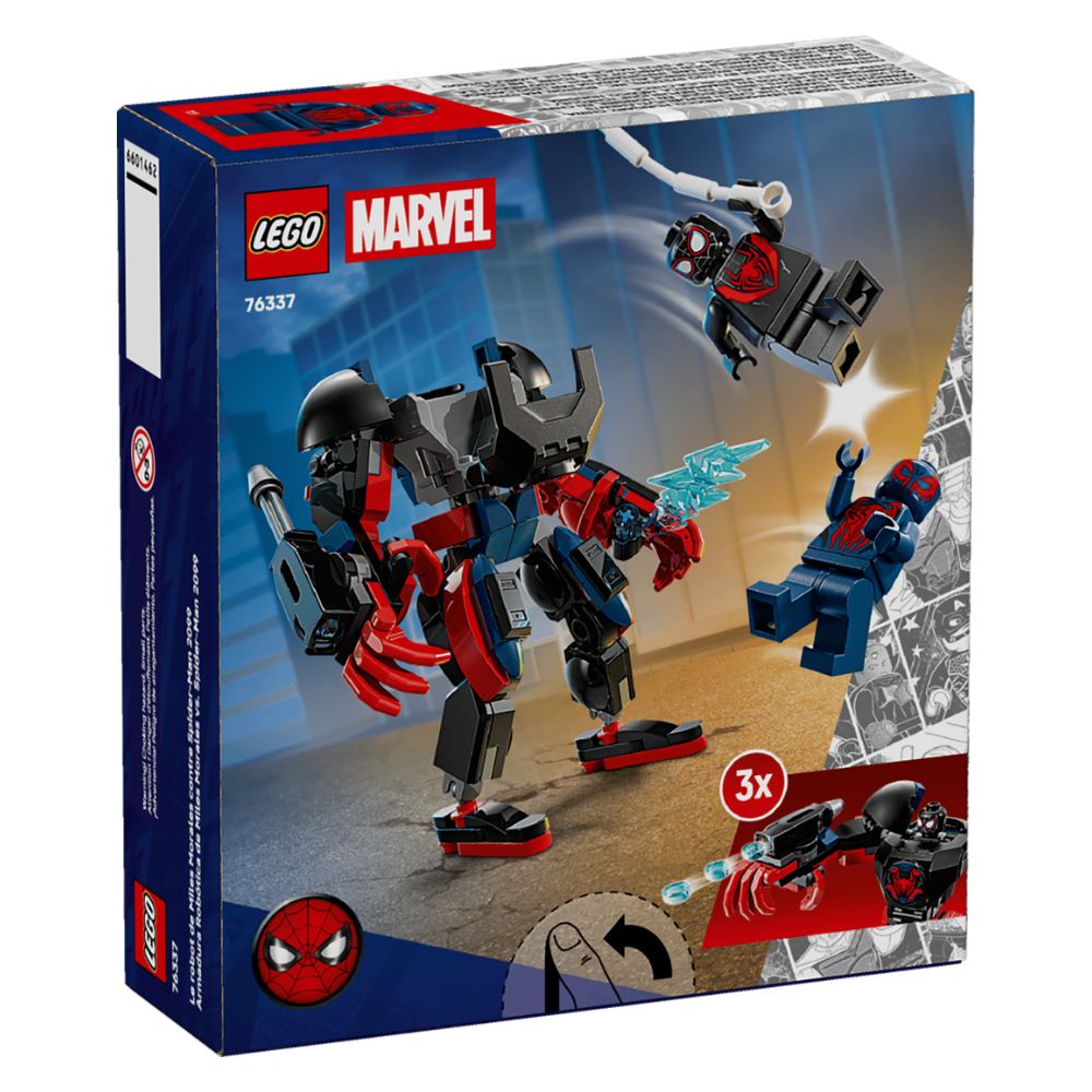 Lego Miles Morales Mech vs Spider Man 2099 135pzs 6+