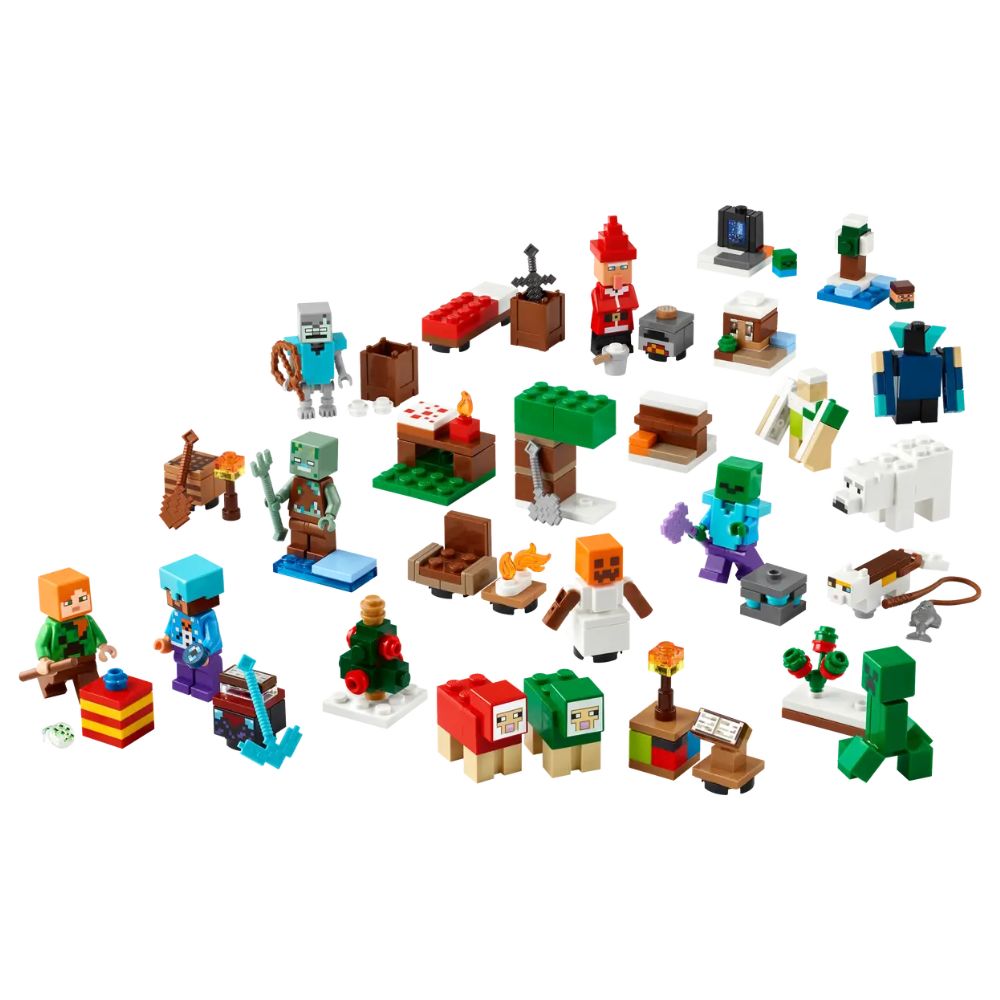 Lego Minecraft Advent Calendar 2025 300 Pzs 7+