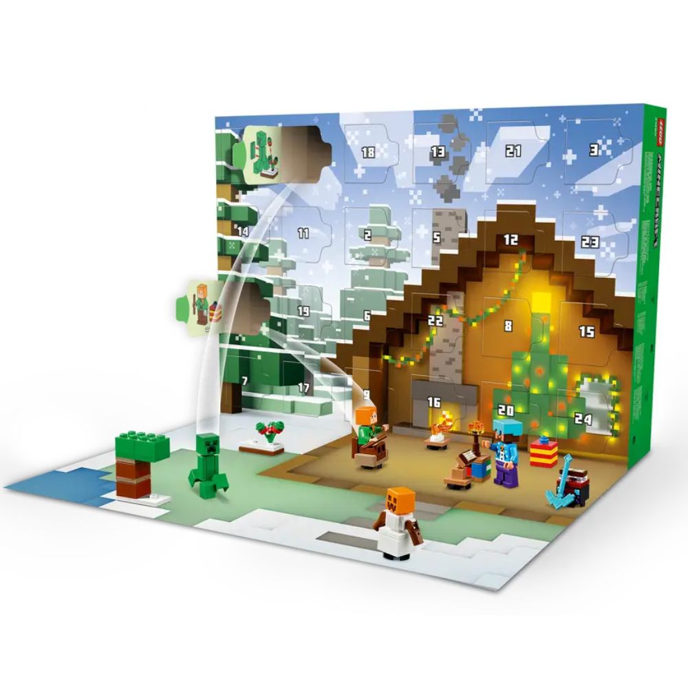 Lego Minecraft Advent Calendar 2025 300 Pzs 7+