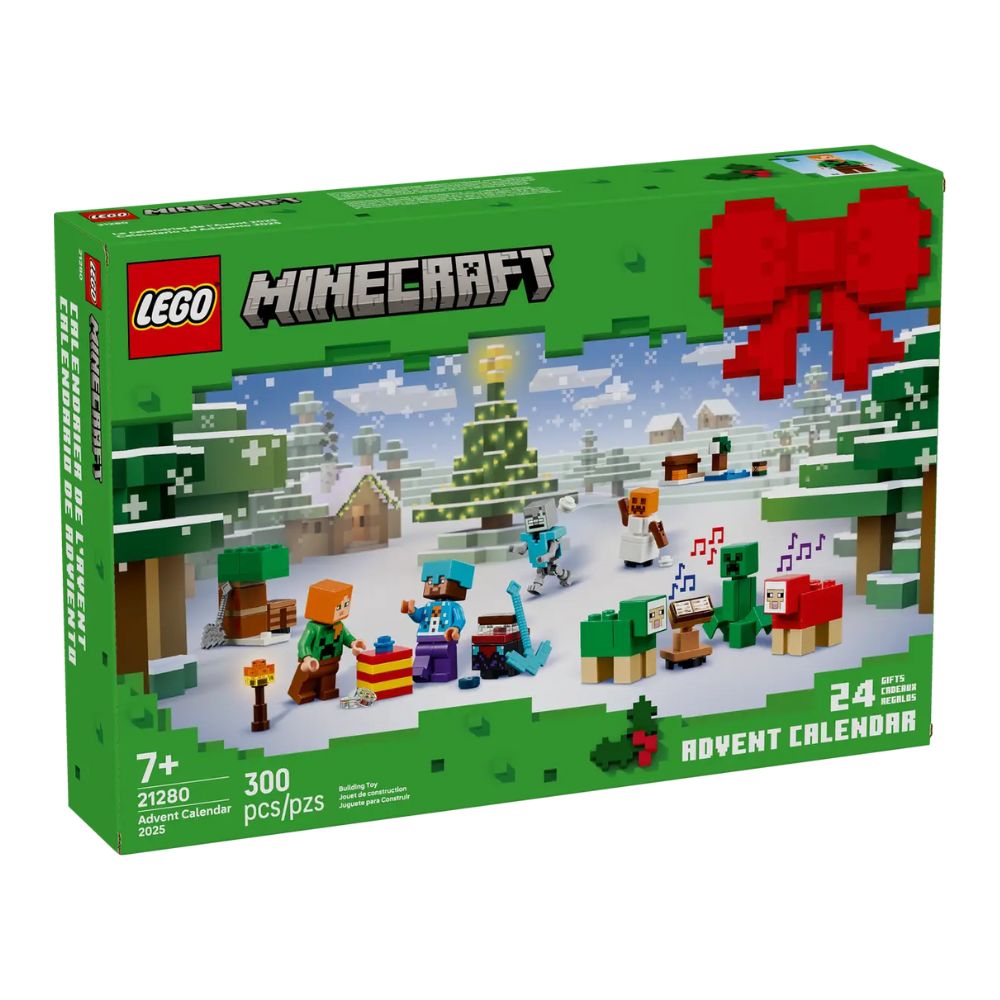 Lego Minecraft Advent Calendar 2025 300 Pzs 7+