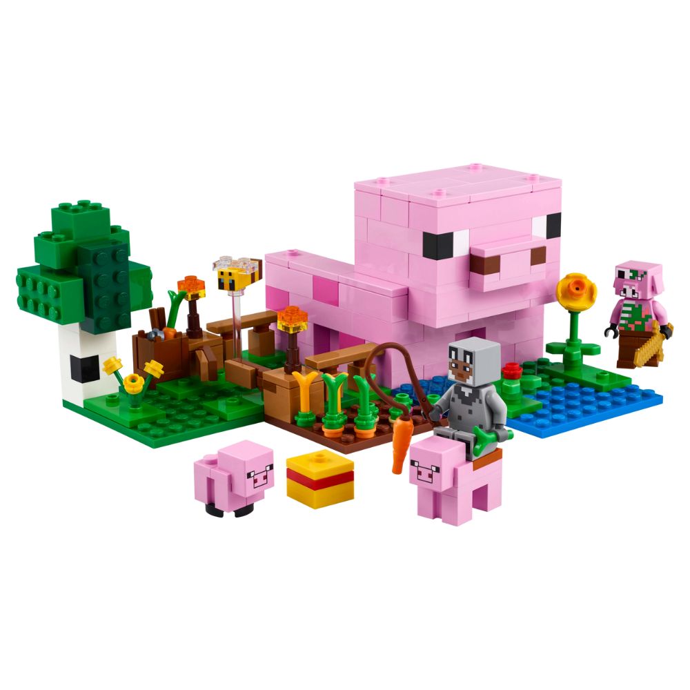 Lego Minecraft The Baby Pig House 238 Pzs 7+