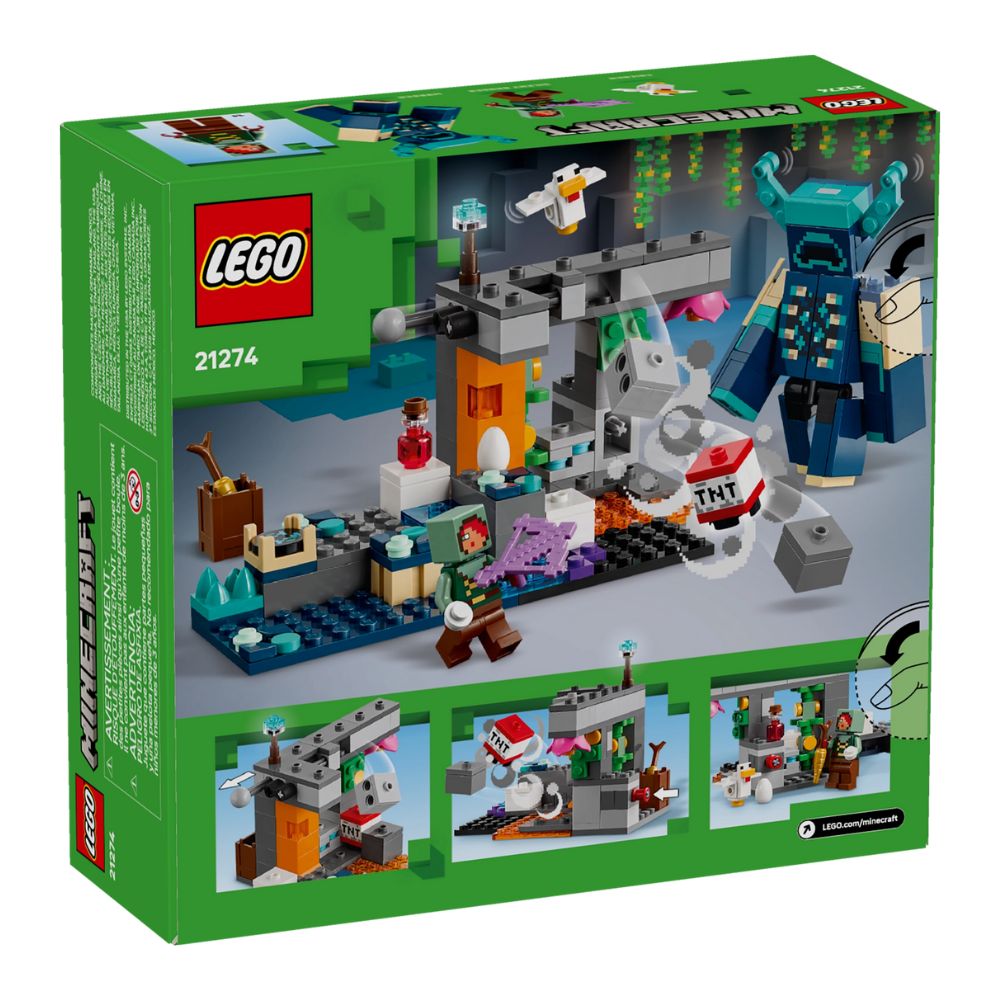 Lego Minecraft The Warden Encounter 238 Pzs 7+