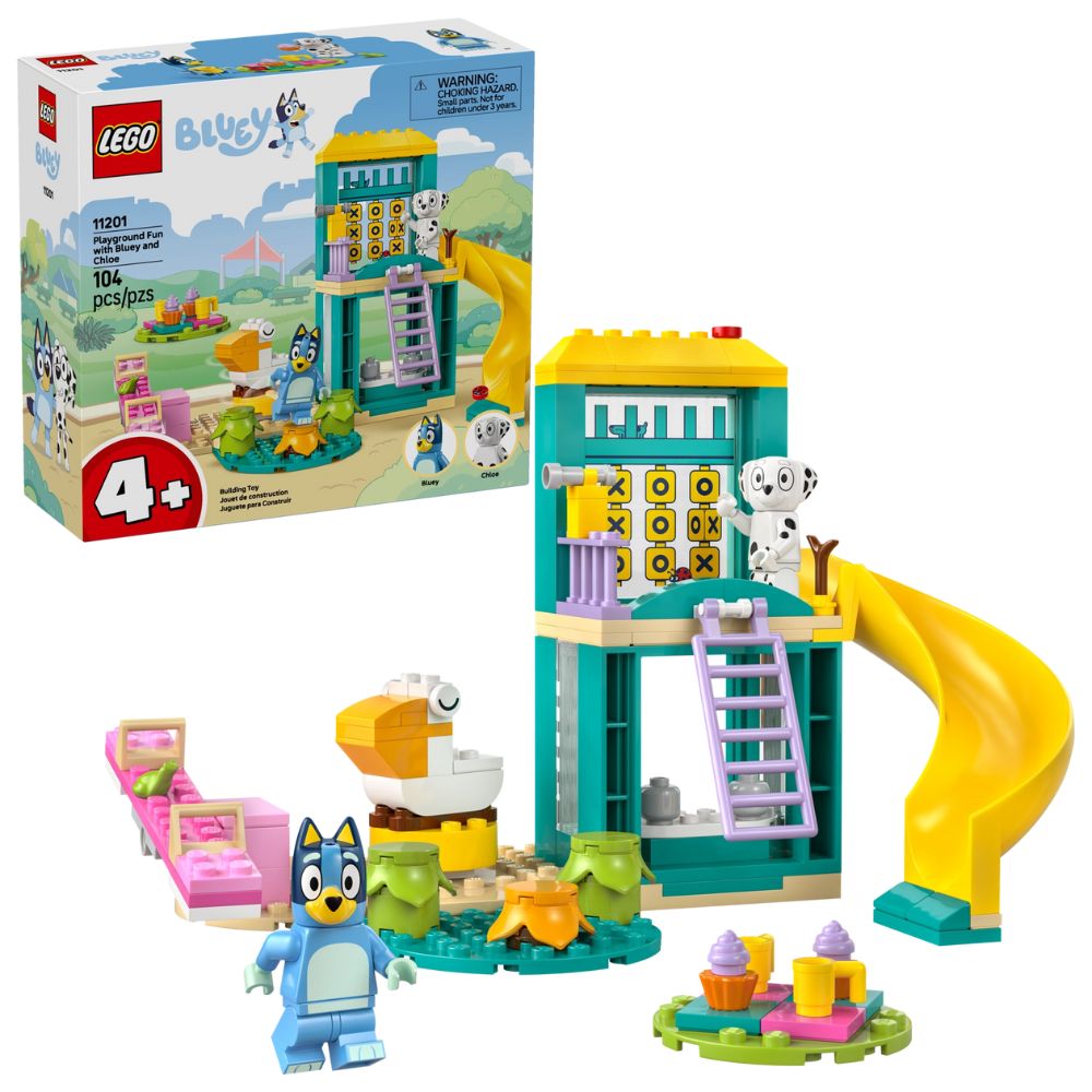Lego Playground Fun With Bluey And Chloe 104 Pzs 4+