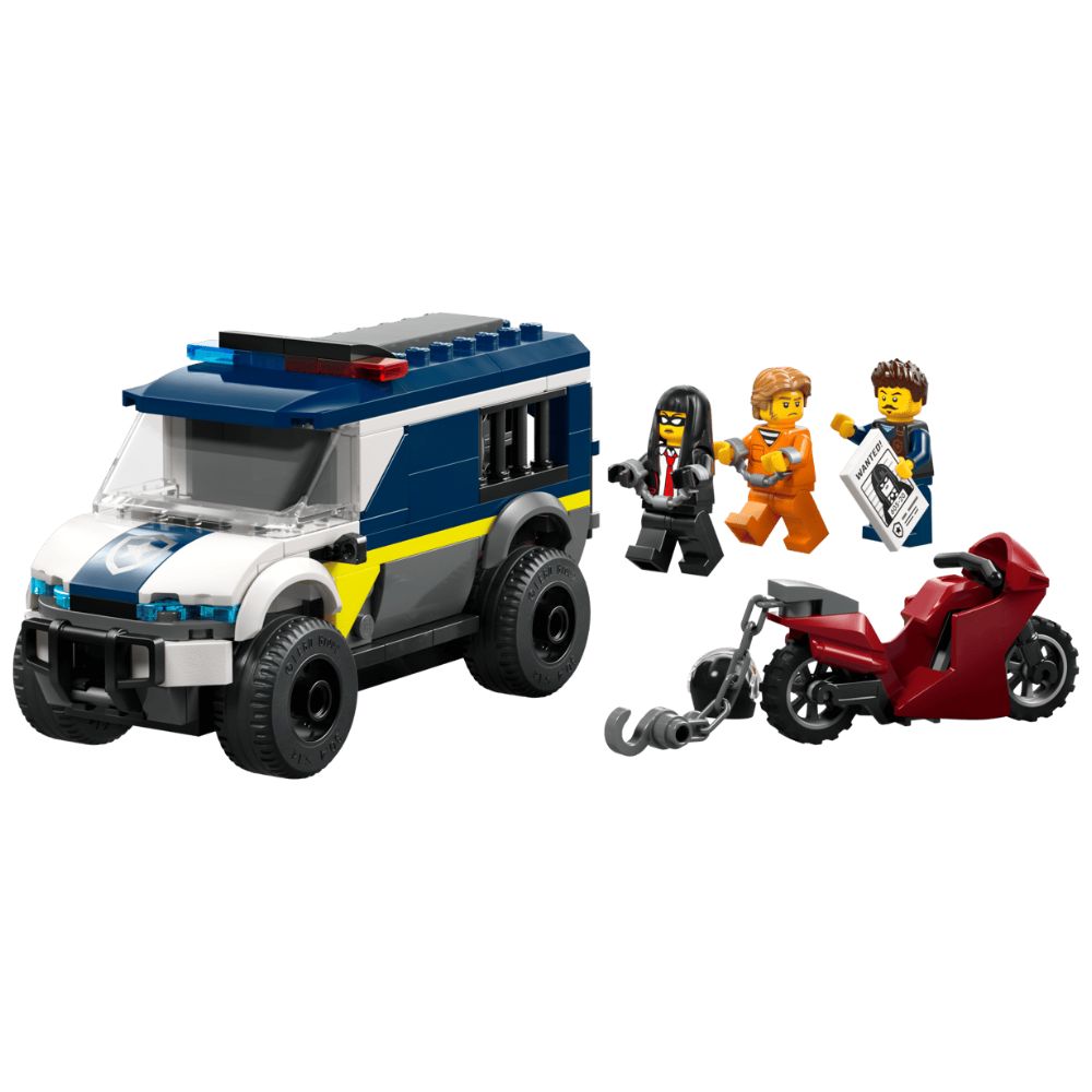 Lego Police Prisioner Transport Van 198 Pzs 6+