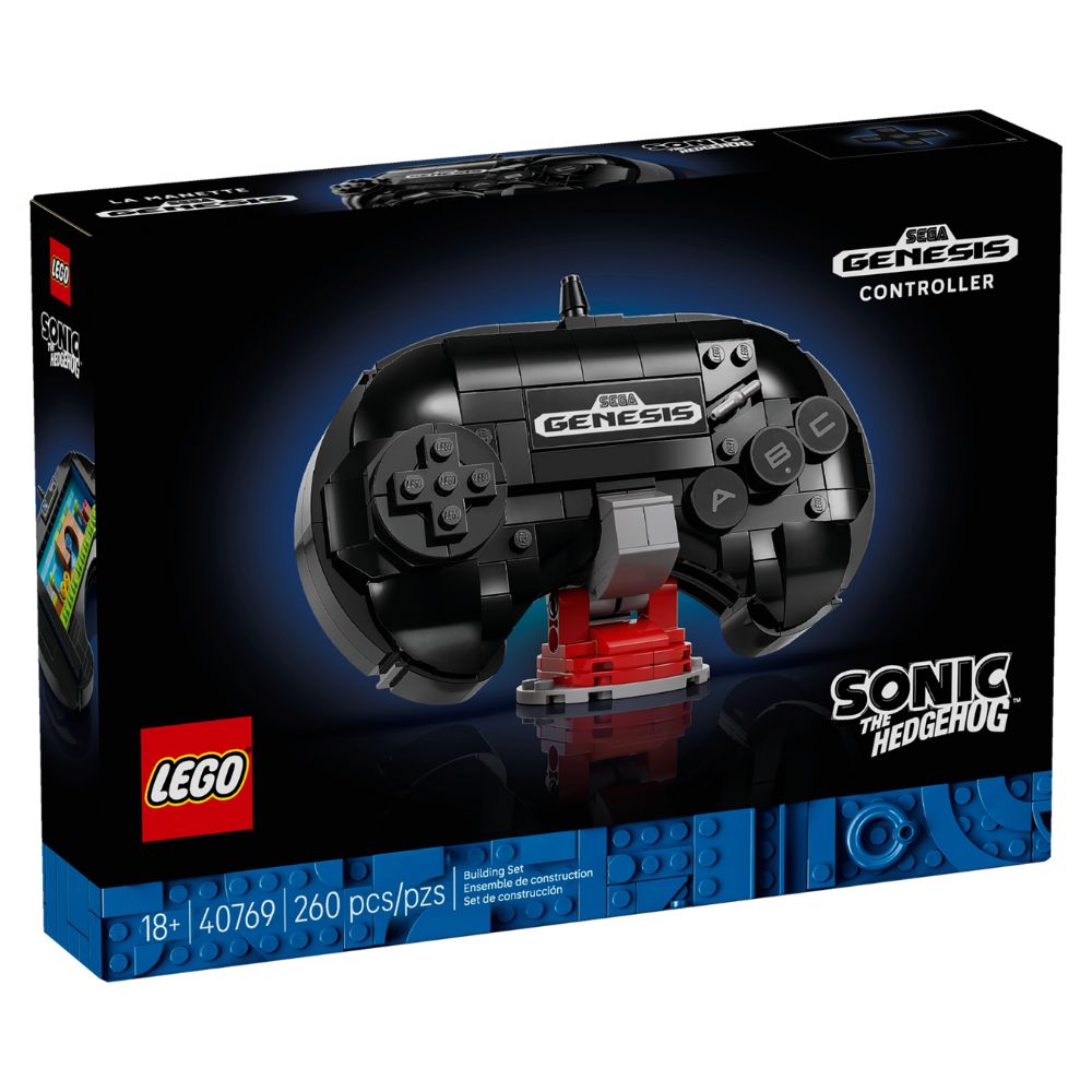 Lego Sega Genesis Controller Sonic The Hedgehog 260 Pzs 18+