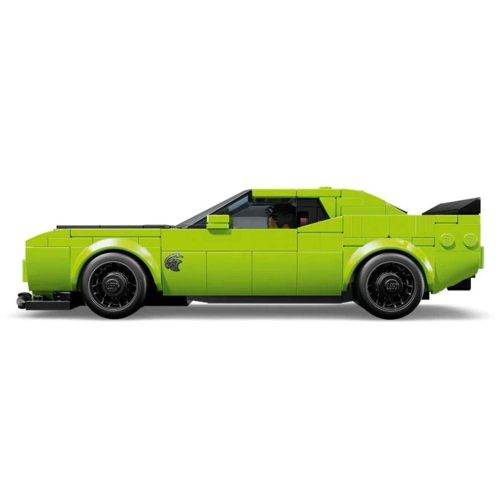 Lego Speed Champions Dodge Challenger SRT Hellcat 390 Pzs 9+