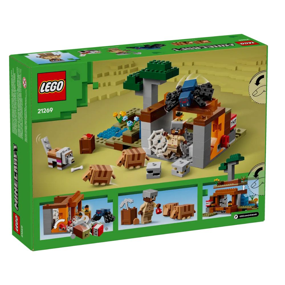Lego Minecraft The Armadillo Mine Expedition 247 Pzs 8+