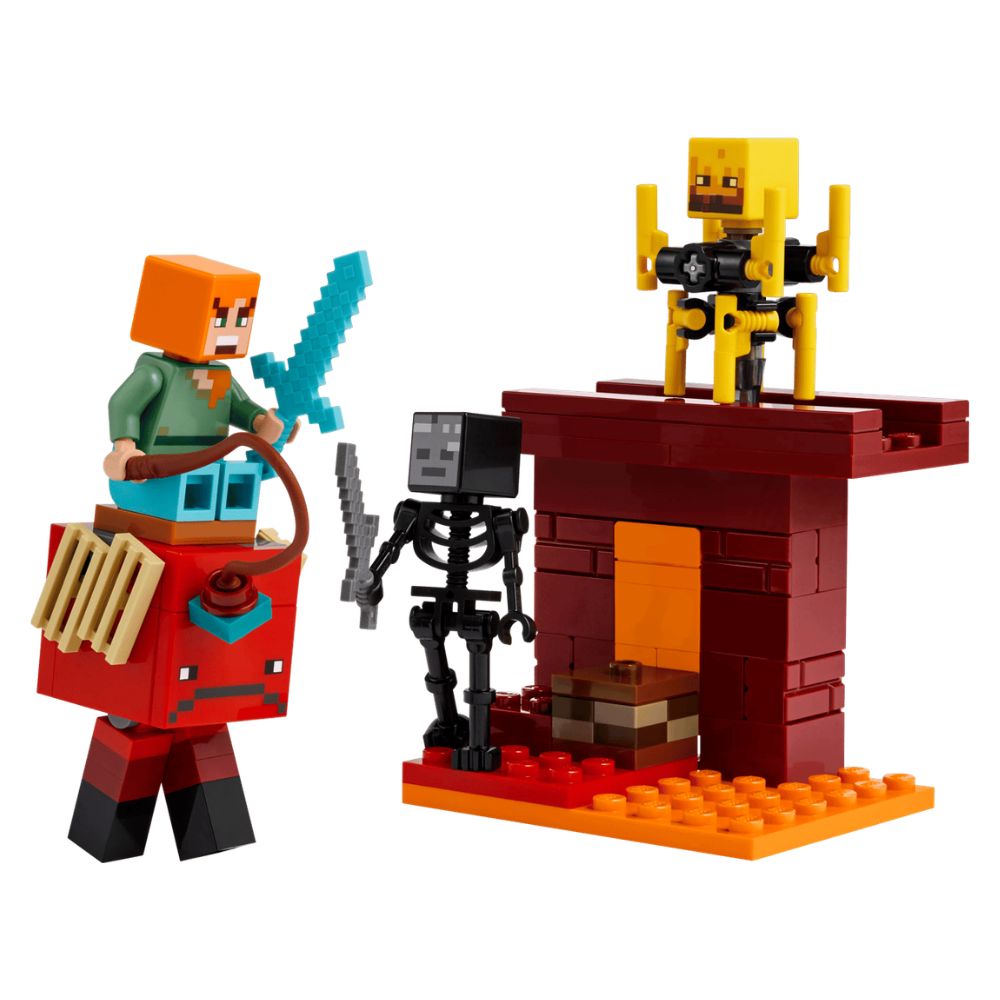 Lego The Nether Lava Battle 99 Pzs 6+