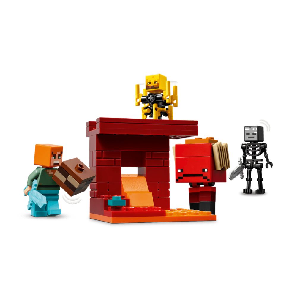 Lego The Nether Lava Battle 99 Pzs 6+