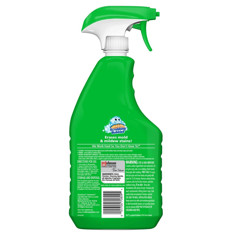 Limpiador Scrubbing Bubbles Foaming Bleach 946ml