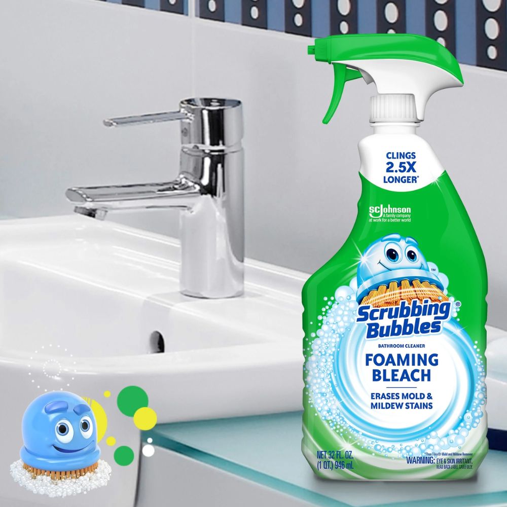 Limpiador Scrubbing Bubbles Foaming Bleach 946ml