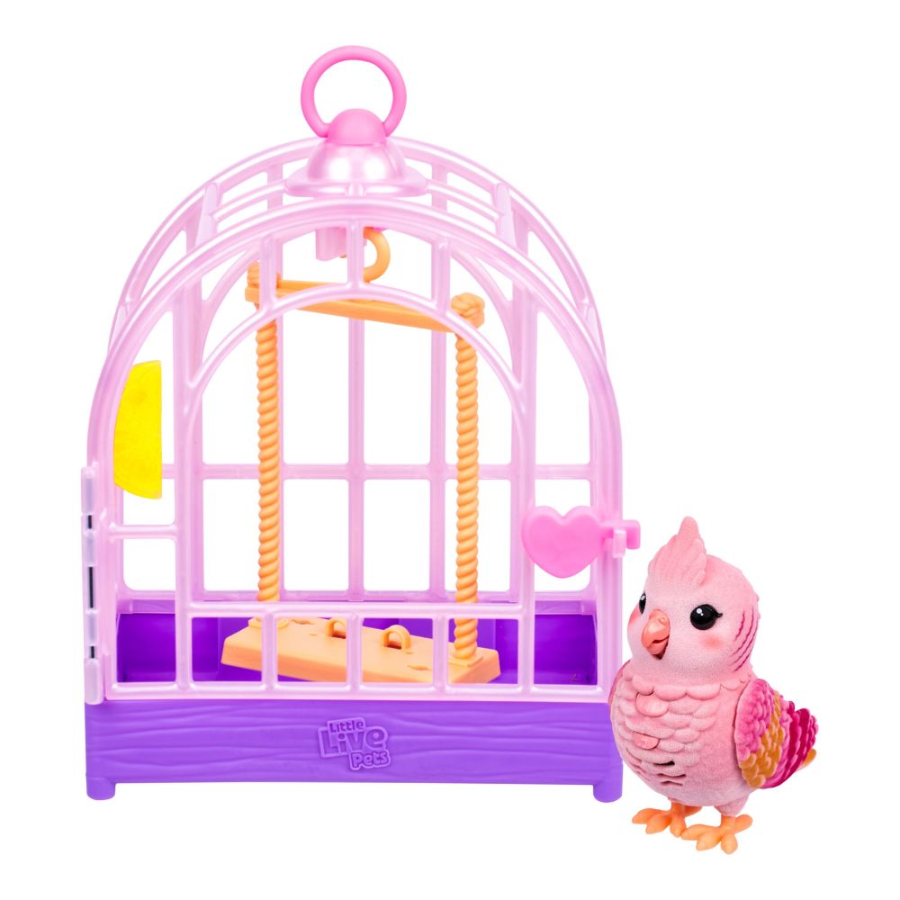 Little Live Pets My Really Real Bird & Cage Rosie 5+