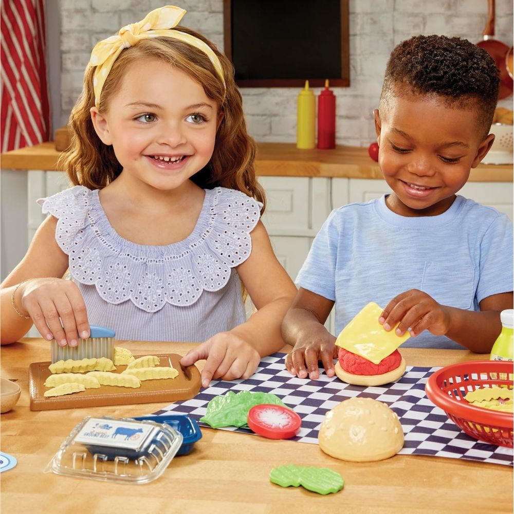 Little Tikes Creative Chef Play Set Cheeseburger & Frites 3+