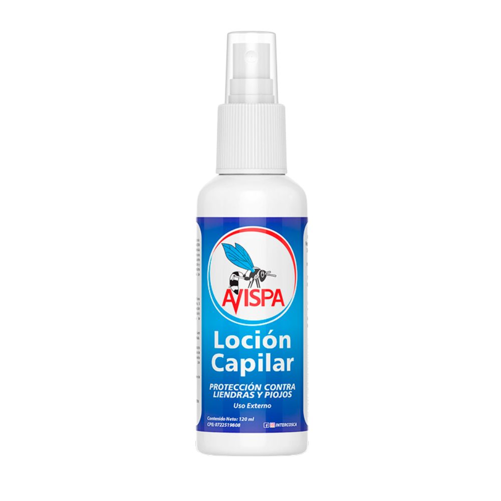 Avispa Loción Capilar Protección contra Liendres y Piojos 120ml