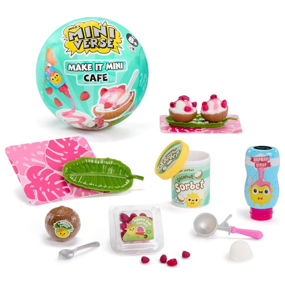 MIni Verse Make It Mini Cafe Coleccionables 1Und 8+