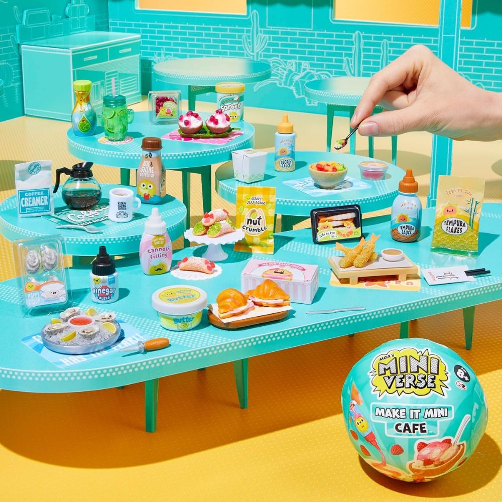 MIni Verse Make It Mini Cafe Coleccionables 1Und 8+