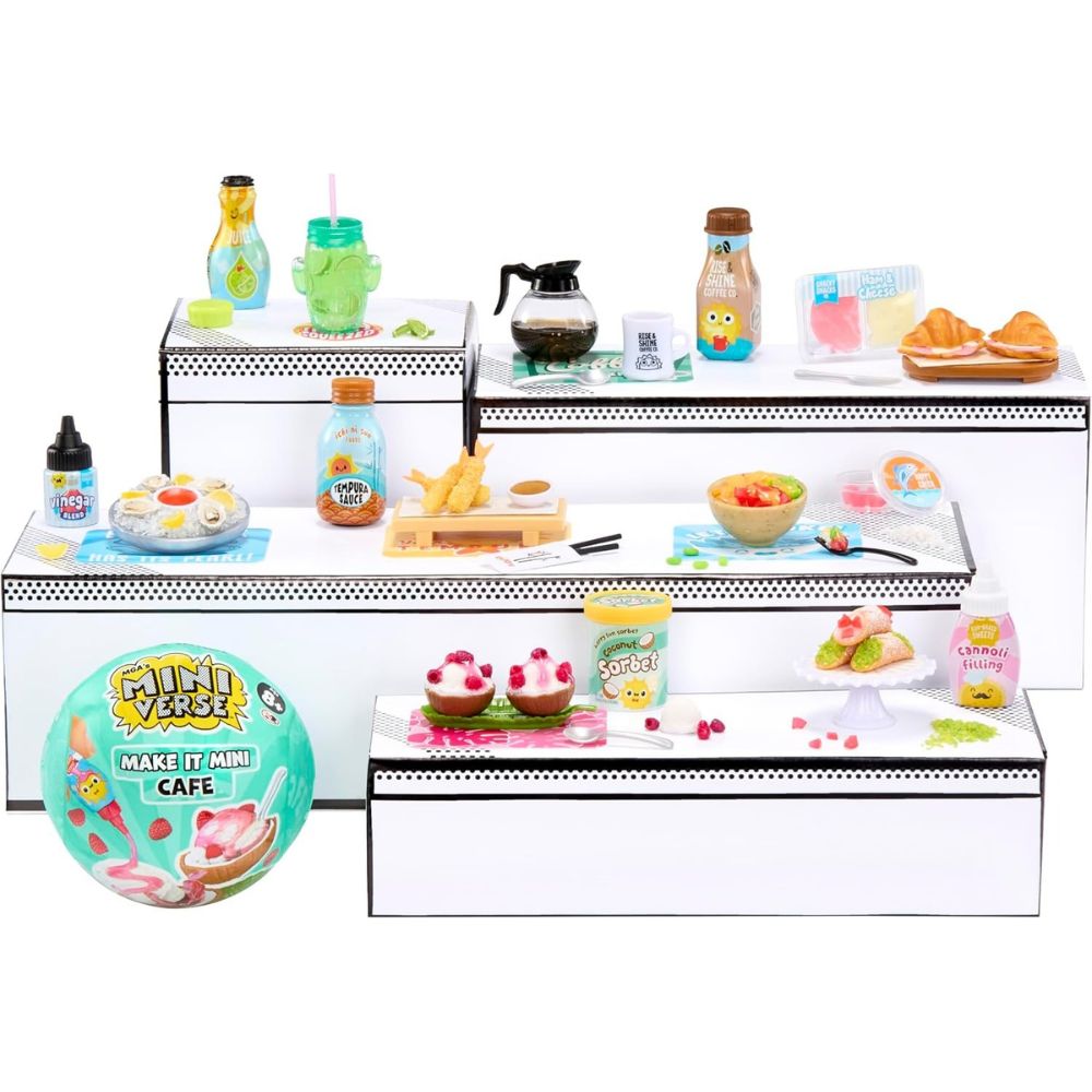MIni Verse Make It Mini Cafe Coleccionables 1Und 8+