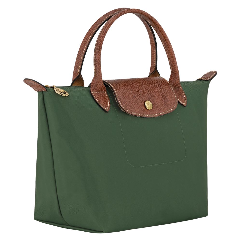 Longchamp Cartera Le Pliage Original Small Handbag British Gre