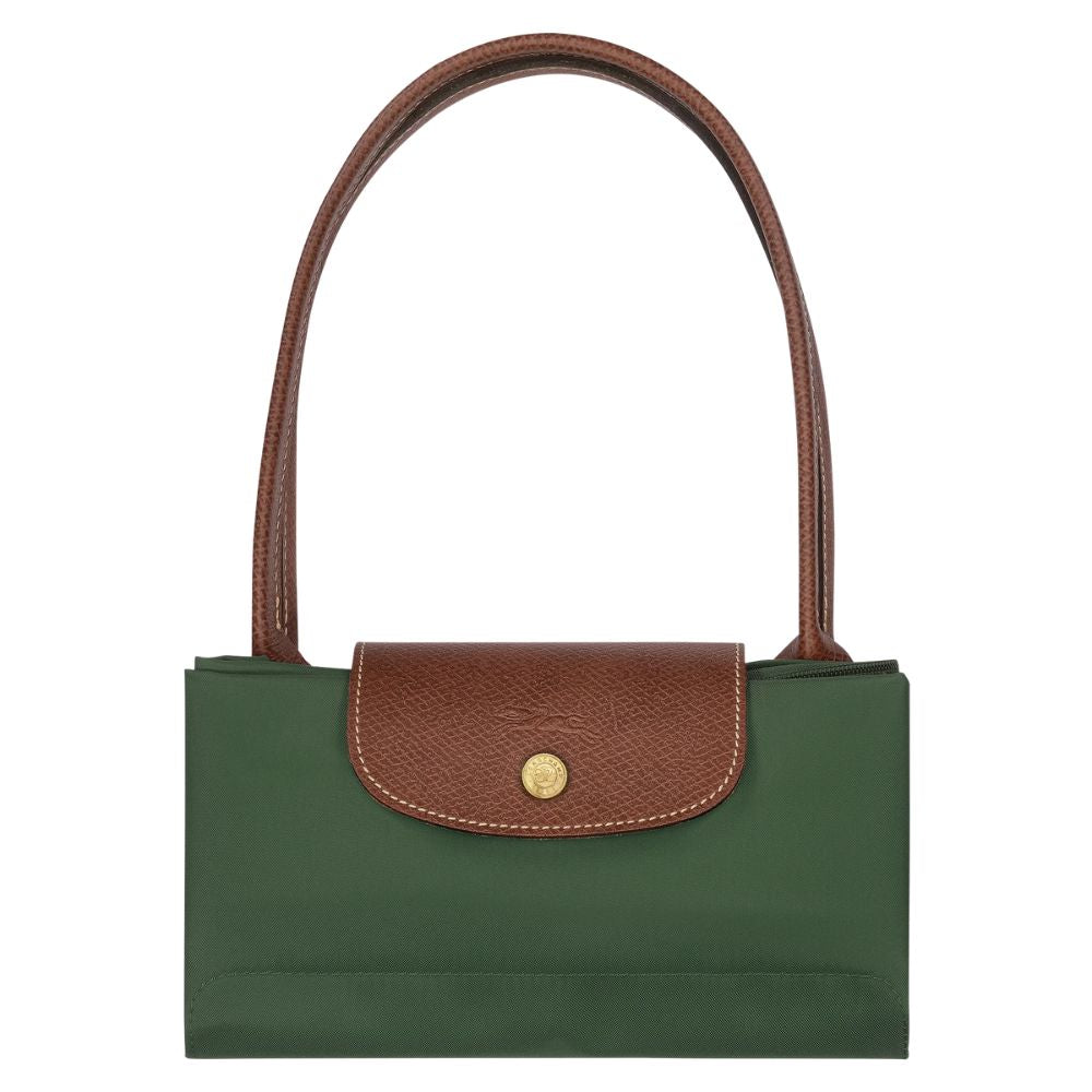 Longchamp Cartera Le Pliage Shoulder Bag Large Color British Green