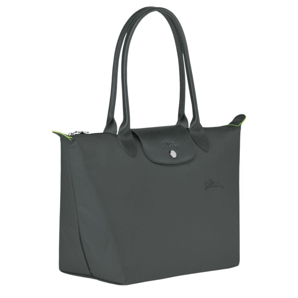 Longchamp Cartera Le Pliage Shoulder Bag Medium Color Graphite