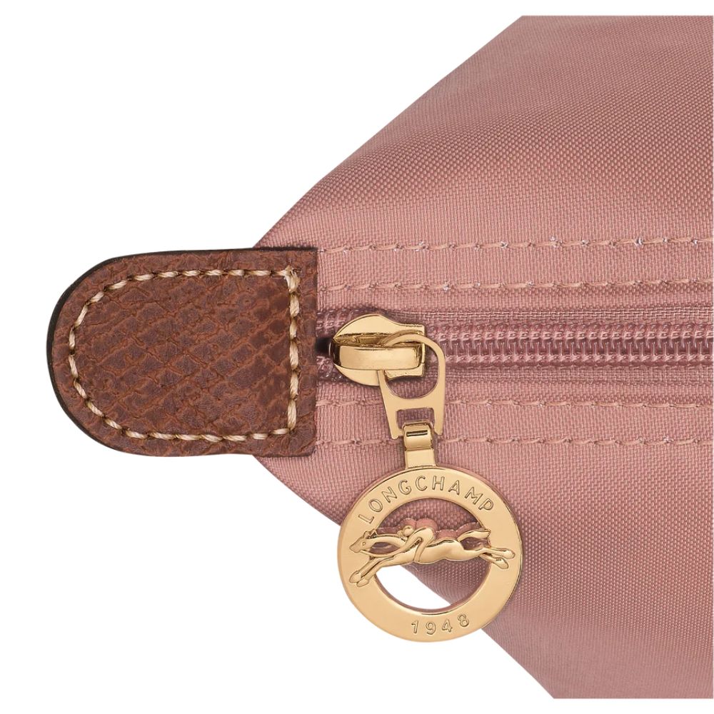 Longchamp Cartera Le Pliage Shoulder Bag Medium Color Pink Tea