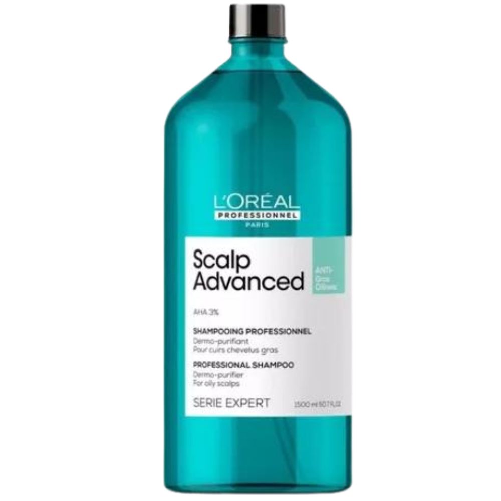 L'oreal Shampoo Professional Scalp Oily Cabello Graso 1500 ml