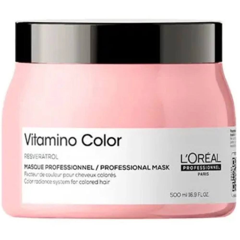 Loreal Mascarilla Serie Expert Resveratrol Vitamino Color 500 ml