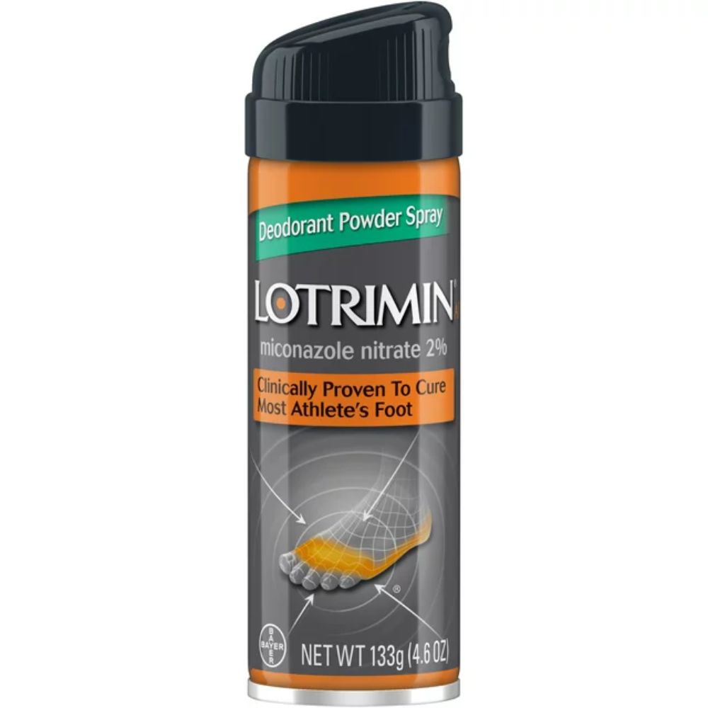 Lotrimin AF Athlete's Foot Deodorant Powder Spray 133g Spray Can