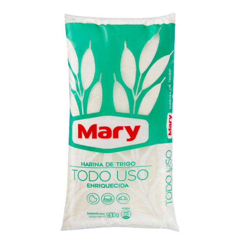 Mary Harina de trigo todo uso enriquecida 900 grs