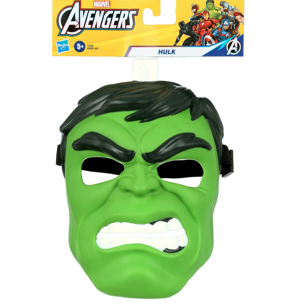 Avengers Mascara Hulk 5+