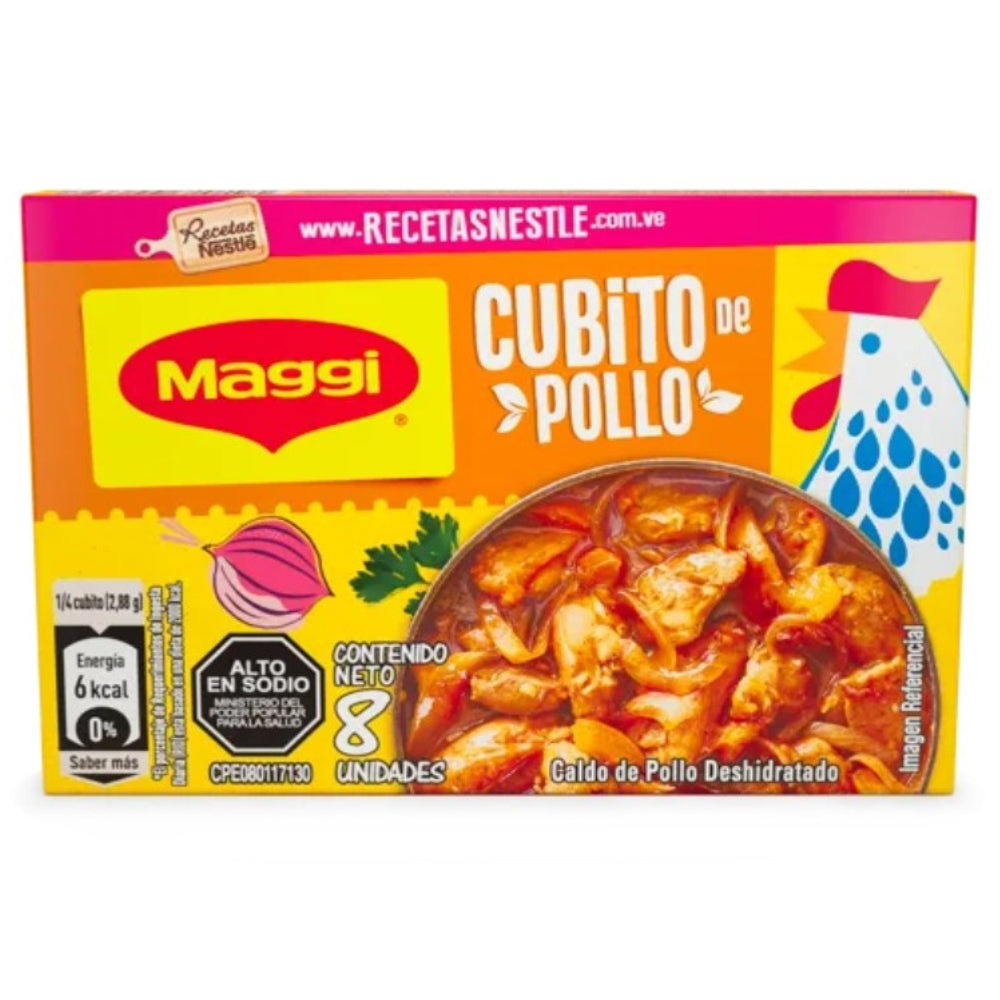 Cubito De Pollo Maggi 8und