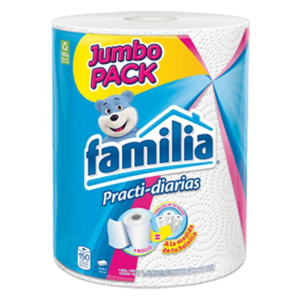 Toallin Familia Papel Absorbente Jumbo Pack 150 Hojas