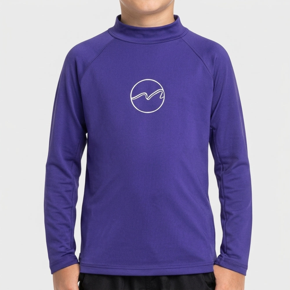 Mania de Ti Sudadera Playera UV50 Para Niños Azul Rey
