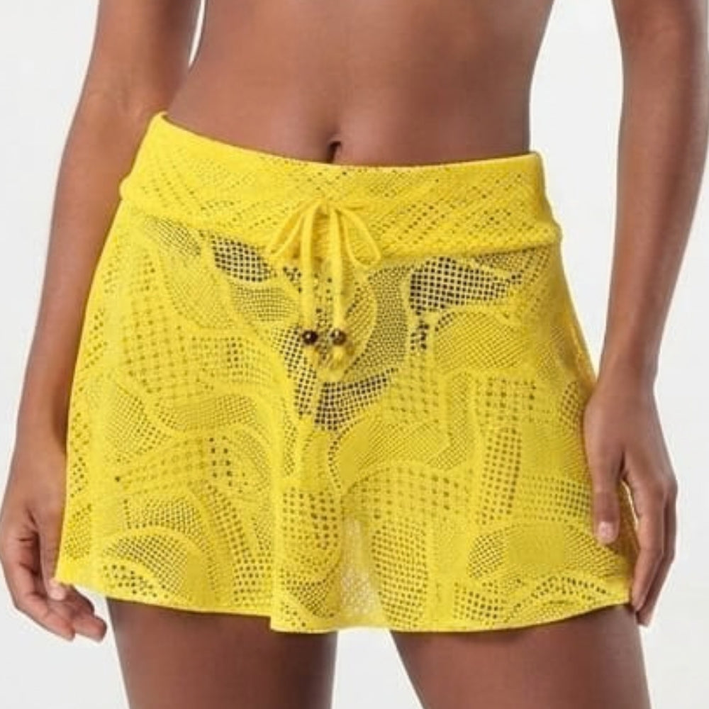 Mania de Ti Falda Playera Yellow
