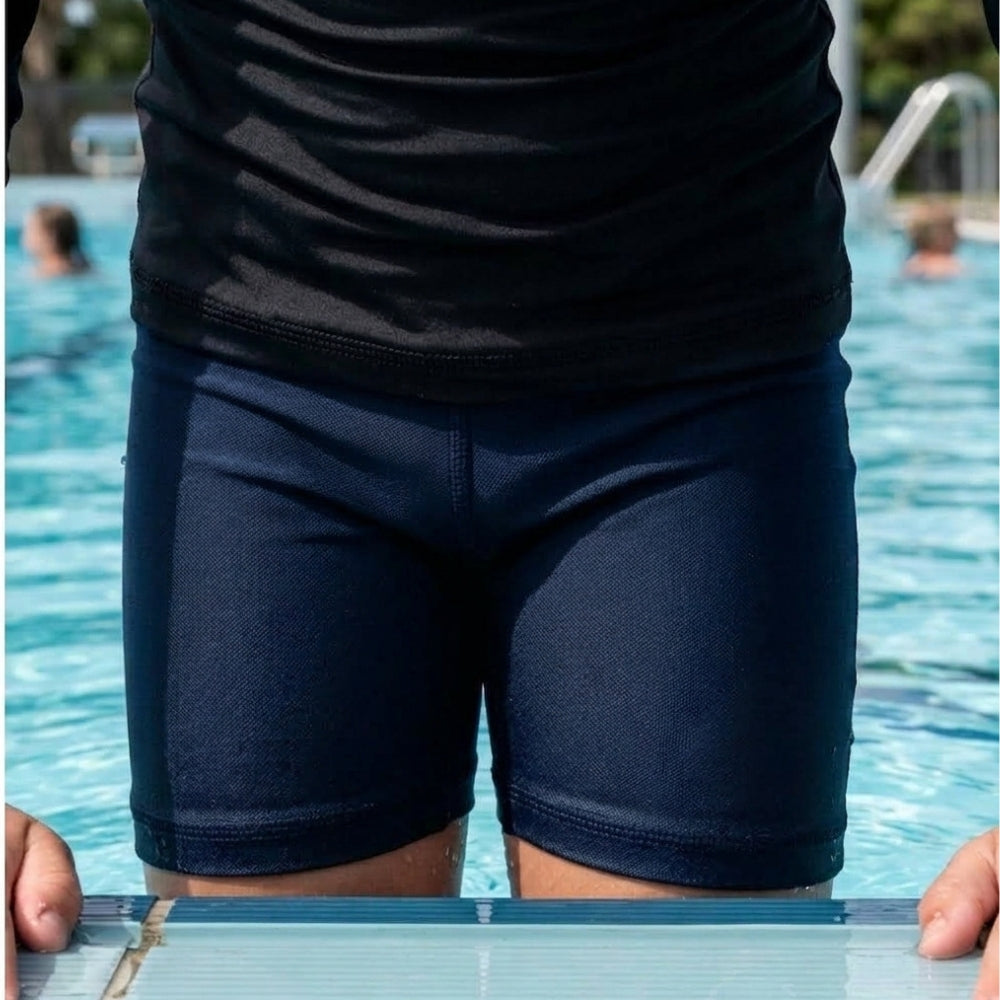 Mania De Ti Traje De Baño Para Natación Niños Color Azul Marino