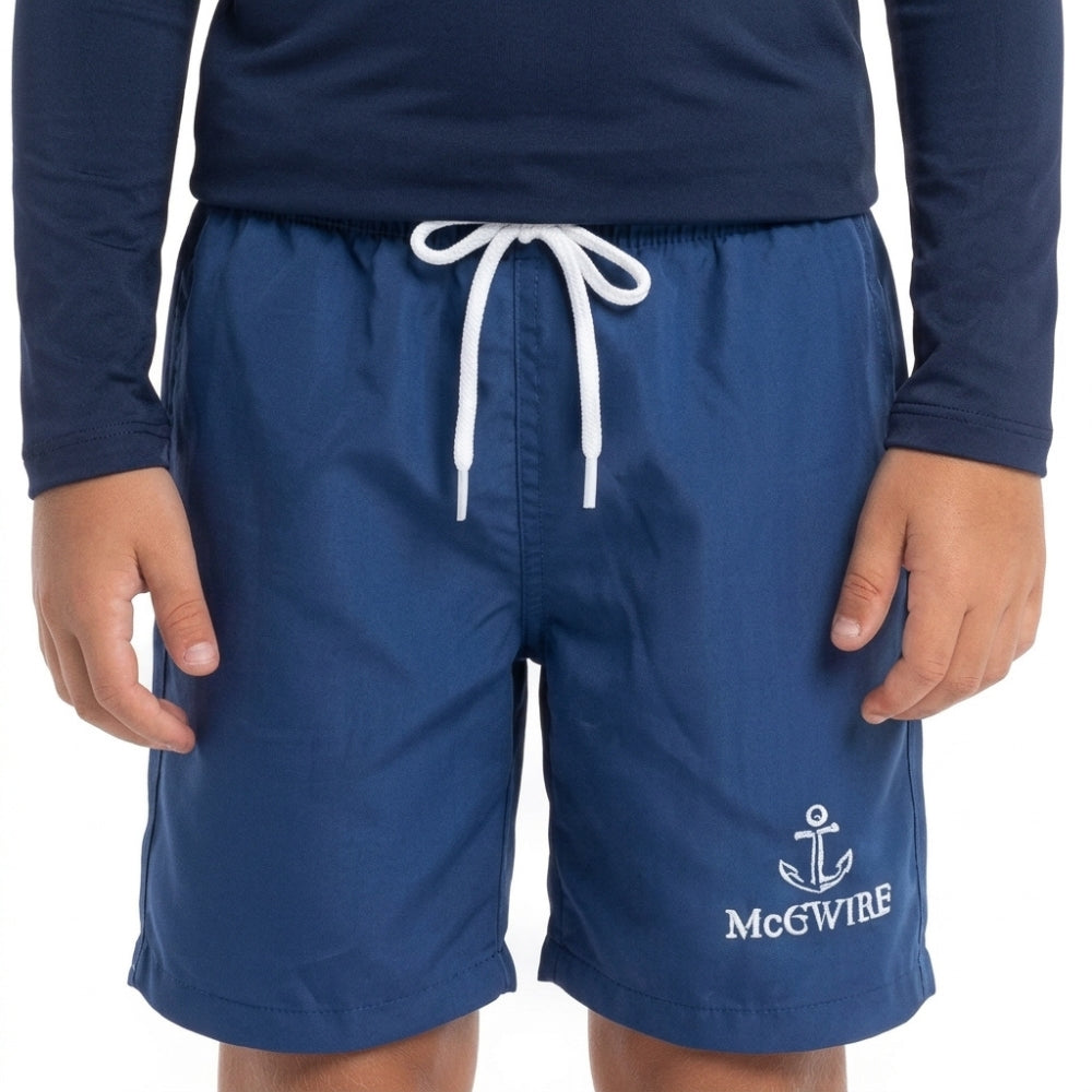 Mania de Ti Short De Baño Para Niños Azul Rey