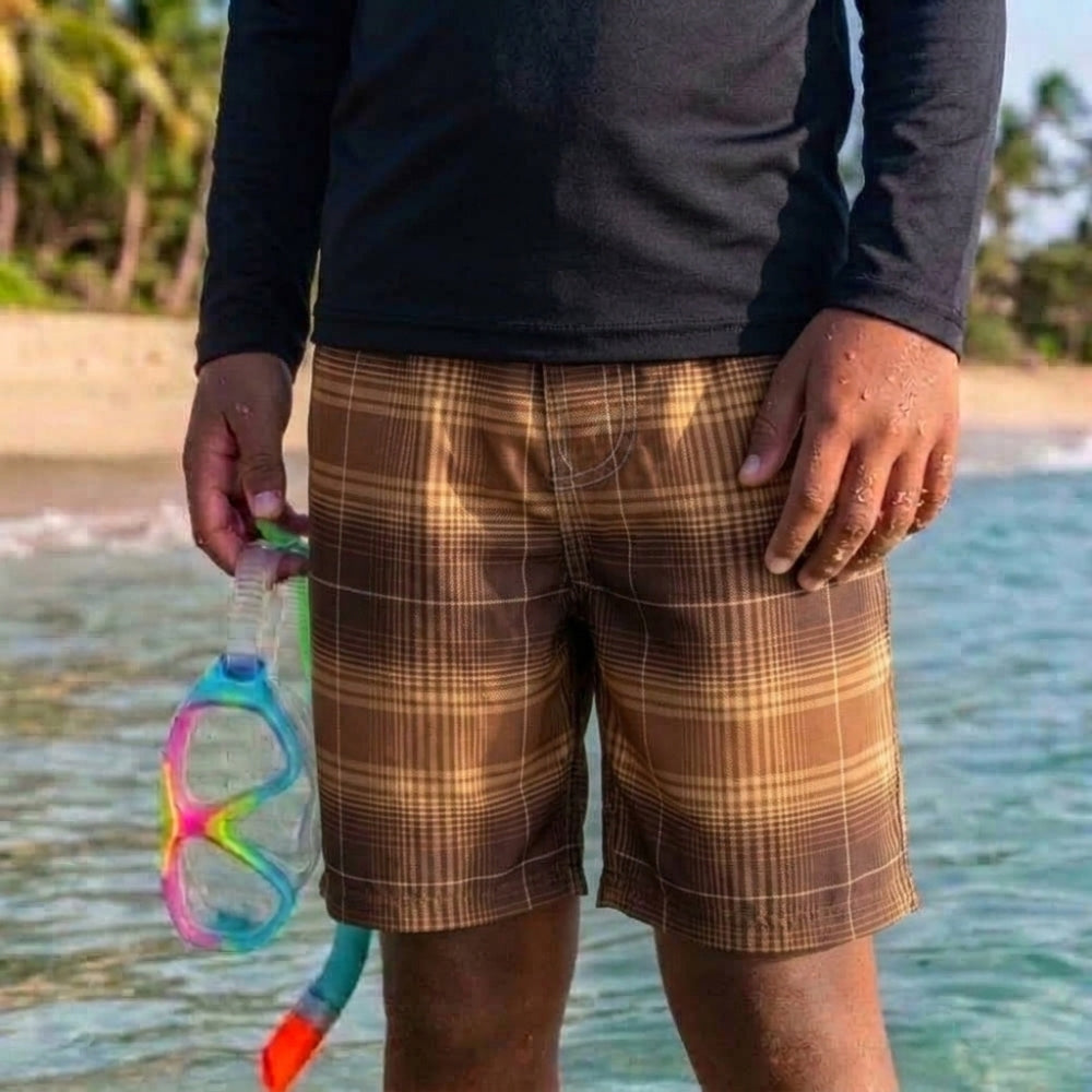 Mania de Ti Short De Baño Para Niños Estampado