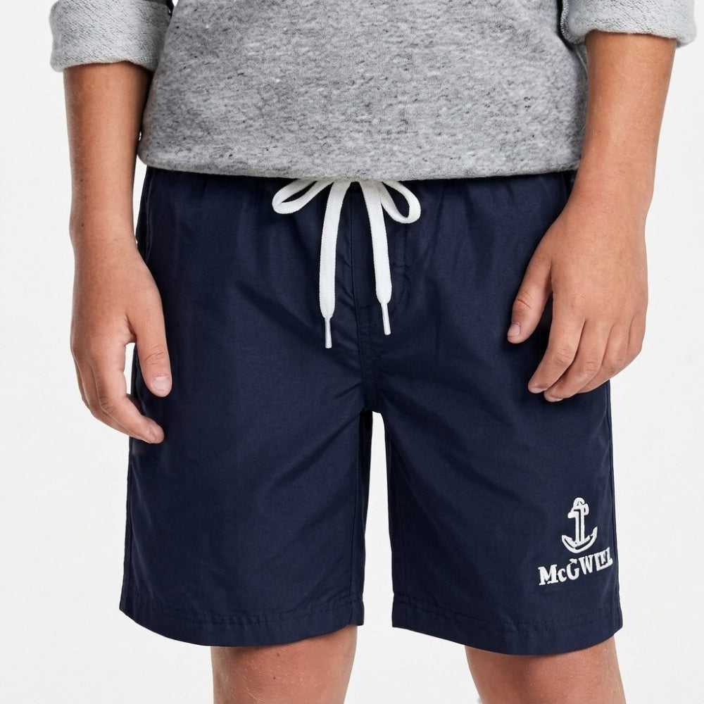 Mania de Ti Short De Baño Para Niños Azul Marino