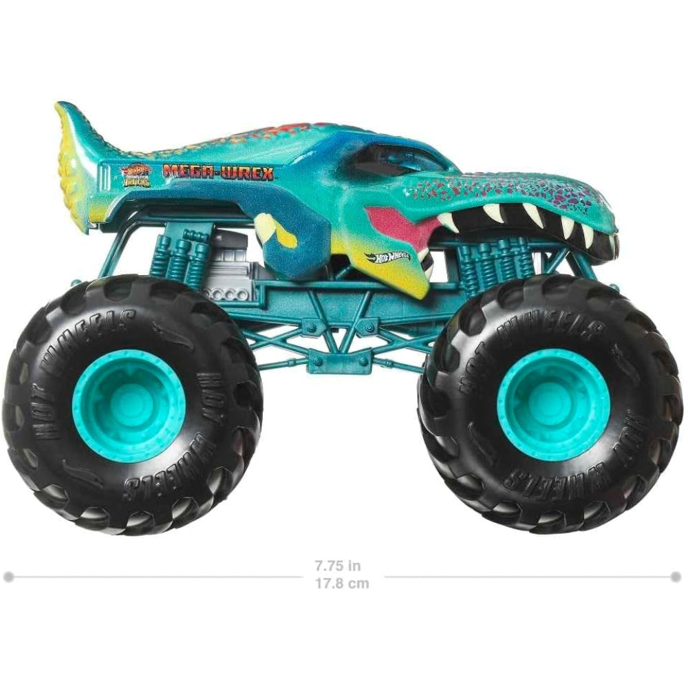 Hot Wheels Monster Trucks Oversized 1:24 Scale Metal Die-Cast Toy Truck (MEGA WREX)
