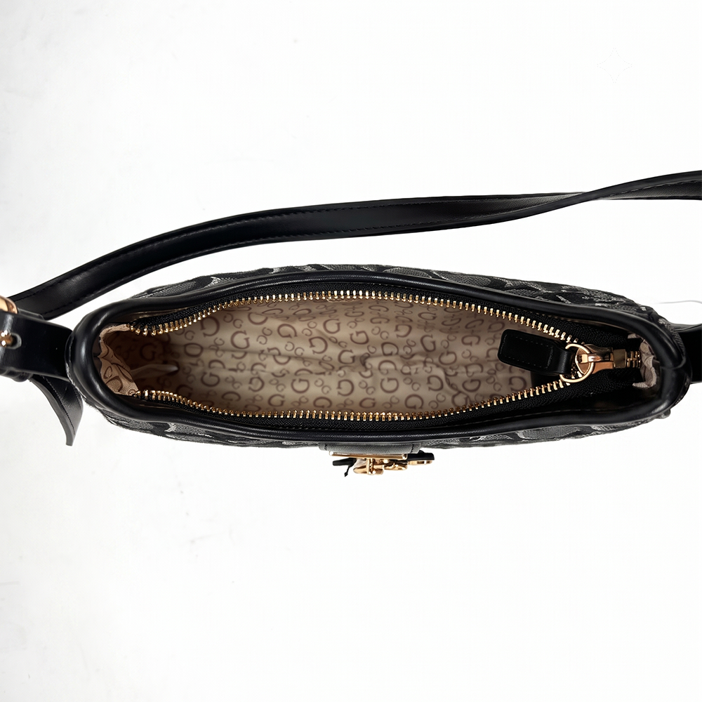 Guess Cartera Aurora Mini Coal